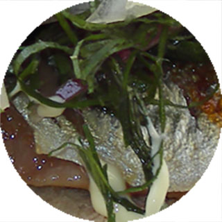 秋刀魚の蒲焼きサンド
