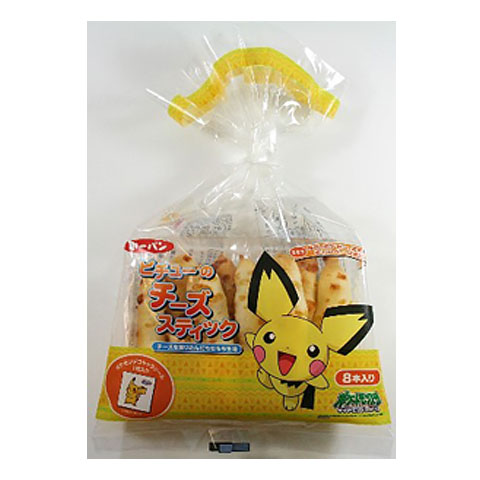 ポケモンパン　ピチューのチーズスティック８本入