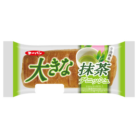 大きな抹茶デニッシュ