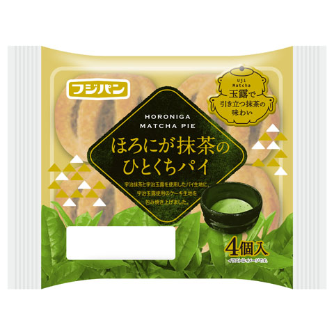 ほろにが抹茶のひとくちパイ ４個