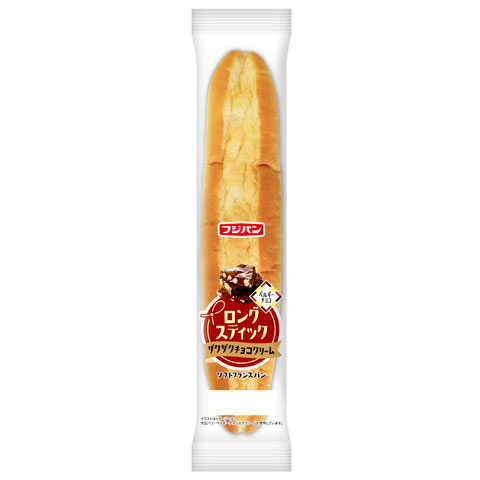 ロングスティック　ザクザクチョコクリーム