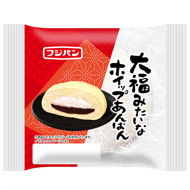大福みたいなホイップあんぱん
