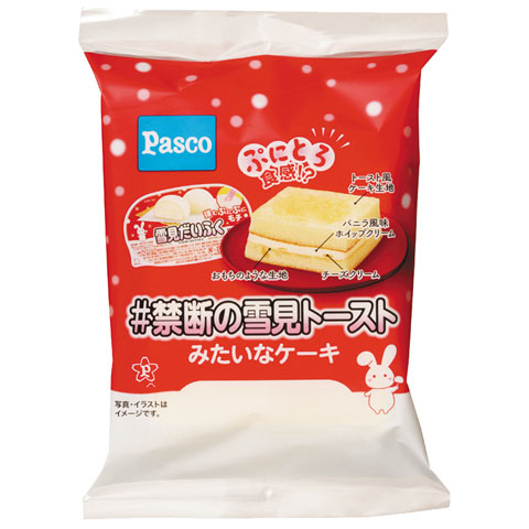 ＃禁断の雪見トーストみたいなケーキ