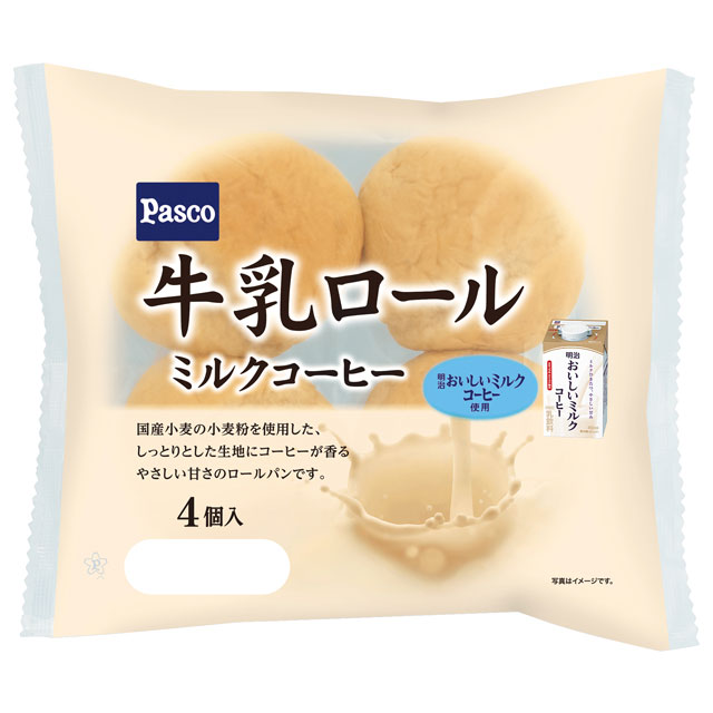 牛乳ロール ミルクコーヒー 4個入
