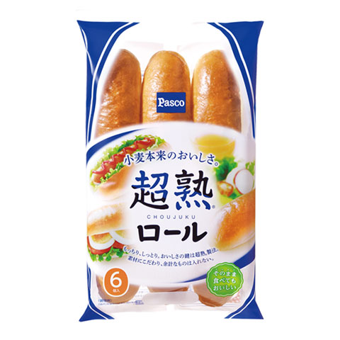 同日パッケージをリニューアル:超熟ロール 6個入