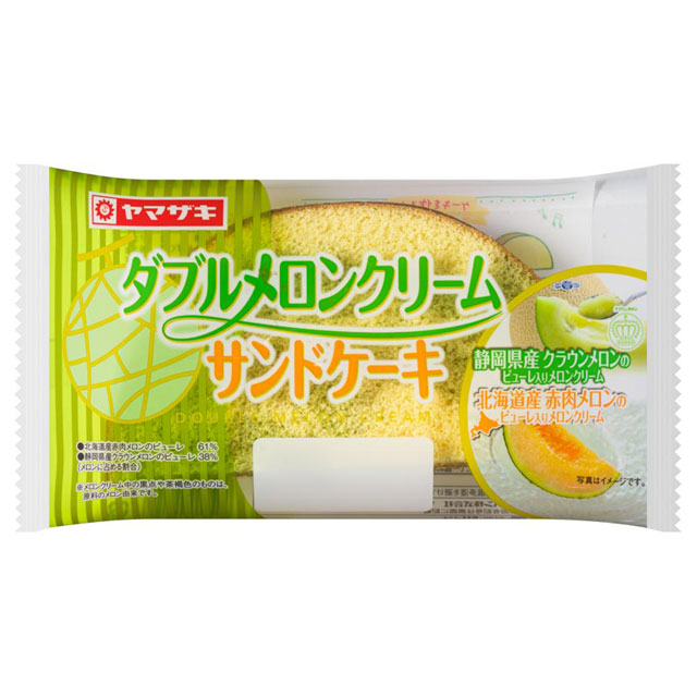 ダブルメロンクリームサンドケーキ