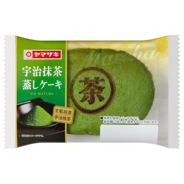 宇治抹茶蒸しケーキ
