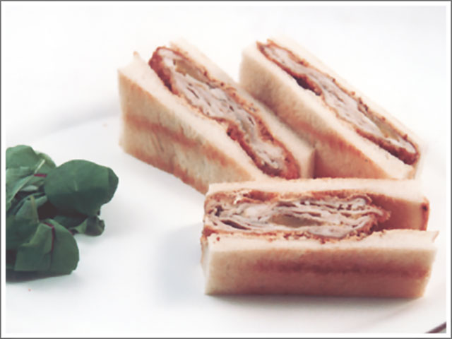 変りトンカツサンドイッチ